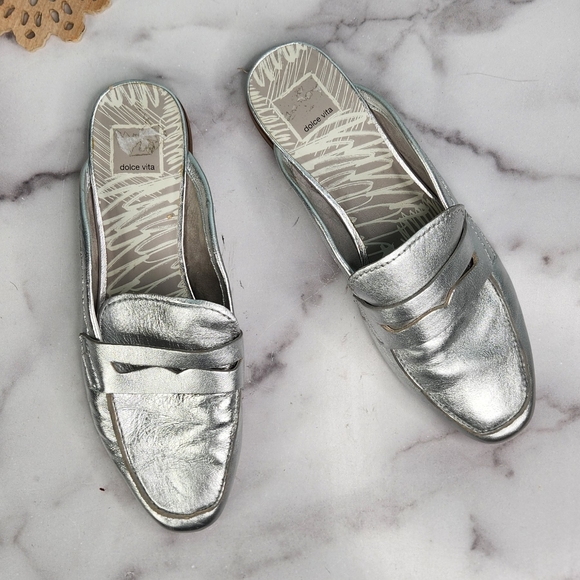 Dolce Vita Shoes - Dolce Vita Metallic Mules